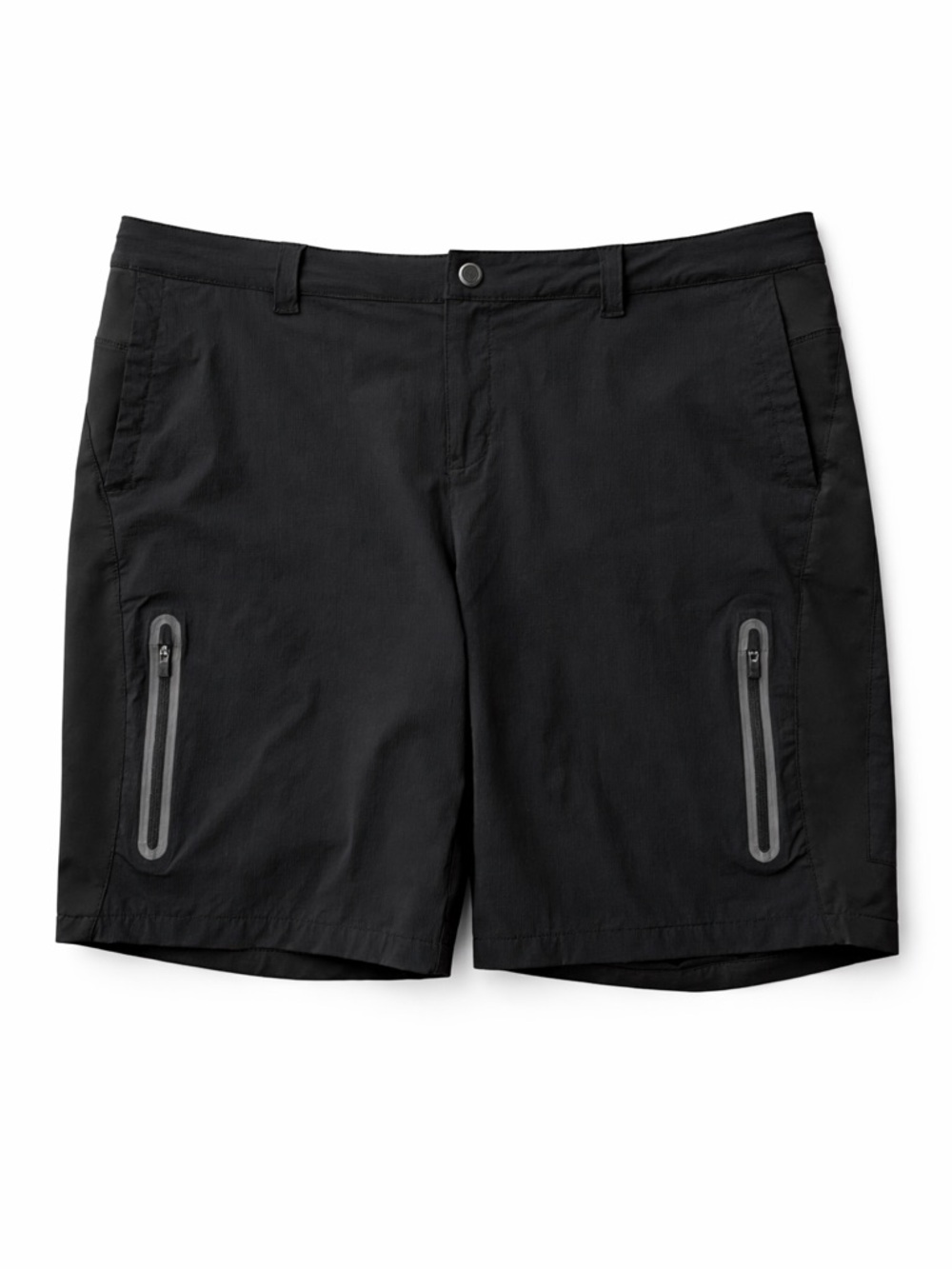 REI 16 Water Resistant Hiking Shorts 0413 Women Outdoor Zip Pockets Mid Rise